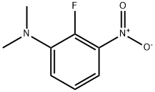 Benzenamine, 2-fluoro-N,N-dimethyl-3-nitro- Structure