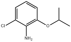 Benzenamine, 2-chloro-6-(1-methylethoxy)- Structure