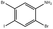 Benzenamine, 2,5-dibromo-4-iodo- Structure