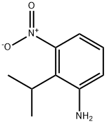 Benzenamine, 2-(1-methylethyl)-3-nitro- Structure