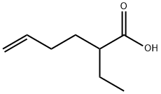 5-Hexenoic acid, 2-ethyl- Structure