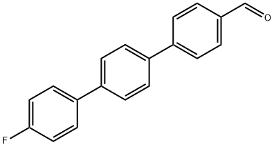 [1,1':4',1''-Terphenyl]-4-carboxaldehyde, 4''-fluoro- Structure