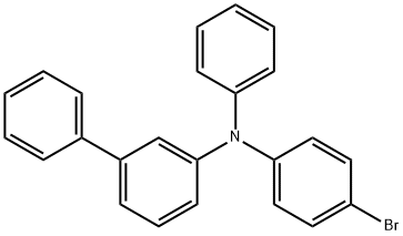 [1,1'-Biphenyl]-3-amine, N-(4-bromophenyl)-N-phenyl- Structure