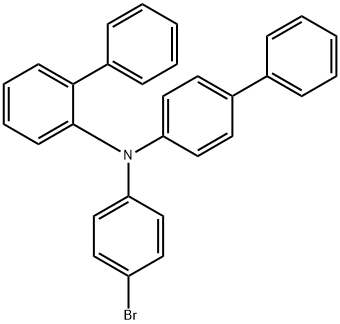 [1,1'-Biphenyl]-4-amine, N-[1,1'-biphenyl]-2-yl-N-(4-bromophenyl)- Structure