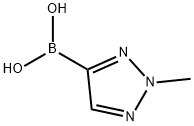 Boronic acid, B-(2-methyl-2H-1,2,3-triazol-4-yl)- Structure