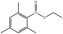 Benzenesulfinic acid, 2,4,6-trimethyl-, ethyl ester 구조식 이미지