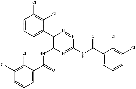 Lamotrigine Impurity H 구조식 이미지