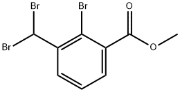 Benzoic acid, 2-bromo-3-(dibromomethyl)-, methyl ester Structure