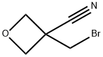 3-(Bromomethyl)oxetane-3-carbonitrile Structure