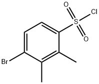 Benzenesulfonyl chloride, 4-bromo-2,3-dimethyl- 구조식 이미지