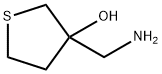 Thiophene-3-ol, 3-(aminomethyl)tetrahydro- Structure