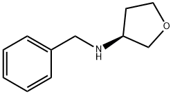 3-Furanamine, tetrahydro-N-(phenylmethyl)-, (3S)- 구조식 이미지