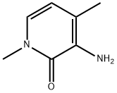 2(1H)-Pyridinone, 3-amino-1,4-dimethyl- Structure