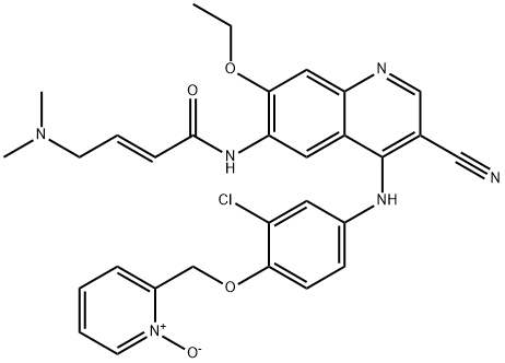Neratinib pyridine N-oxide (M3) 구조식 이미지