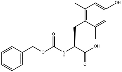 L-Tyrosine, 2,6-dimethyl-N-[(phenylmethoxy)carbonyl]- Structure