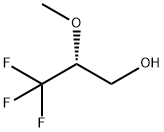 1-Propanol, 3,3,3-trifluoro-2-methoxy-, (2R)- Structure