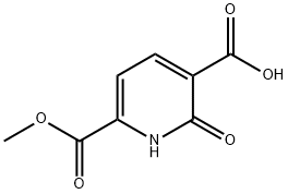 6-carbomethoxy-2-oxa-1,2-dihydropyridine-3-carboxylic acid Structure