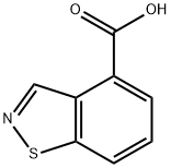 1,2-Benzisothiazole-4-carboxylic acid Structure