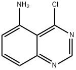 5-Quinazolinamine, 4-chloro- Structure