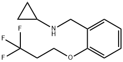 cyclopropyl[2-(3,3,3-trifluoropropoxy)benzyl]amine Structure