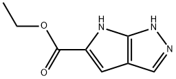 Pyrrolo[2,3-c]pyrazole-5-carboxylic acid, 1,6-dihydro-, ethyl ester Structure