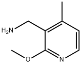 (2-methoxy-4-methylpyridin-3-yl)methanamine Structure