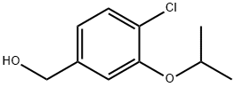 Benzenemethanol, 4-chloro-3-(1-methylethoxy)- 구조식 이미지