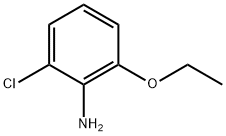 Benzenamine, 2-chloro-6-ethoxy- 구조식 이미지