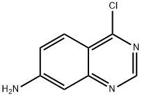 7-Quinazolinamine, 4-chloro- Structure