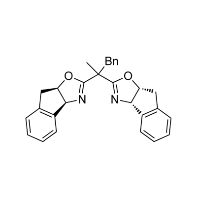 8H-Indeno[1,2-d]oxazole, 2,2'-(1-methyl-2-phenylethylidene)bis[3a,8a-dihydro-, (3aS,3'aS,8aR,8'aR)- 구조식 이미지