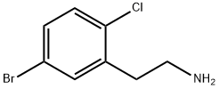 2-(5-bromo-2-chlorophenyl)ethan-1-amine Structure