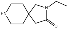 2,8-Diazaspiro[4.5]decan-3-one, 2-ethyl- Structure