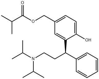 (R)-5-IsopropylcarbonyloxyMethyl Tolterodine 구조식 이미지
