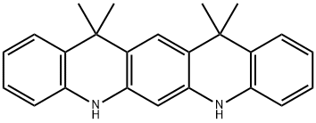 Quino[3,2-b]acridine, 5,7,12,14-tetrahydro-12,12,14,14-tetramethyl- Structure