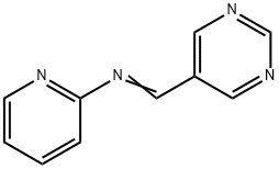 2-Pyridinamine, N-(5-pyrimidinylmethylene)- Structure