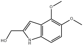 1H-Indole-2-methanol, 4,5-dimethoxy- Structure