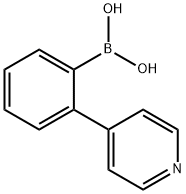 Boronic acid, B-[2-(4-pyridinyl)phenyl]- Structure