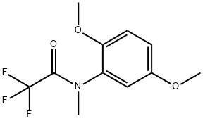 Acetamide, N-(2,5-dimethoxyphenyl)-2,2,2-trifluoro-N-methyl- Structure