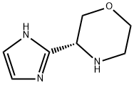 Morpholine, 3-(1H-imidazol-2-yl)-, (3R)- 구조식 이미지
