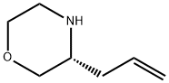 Morpholine, 3-(2-propen-1-yl)-, (3R)- Structure
