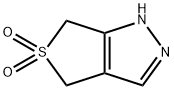 1H-Thieno[3,4-c]pyrazole, 4,6-dihydro-, 5,5-dioxide Structure