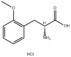 (R)-2-AMINO-3-(2-METHOXYPHENYL)PROPANOIC ACID HYDROCHLORIDE Structure