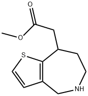 Methyl 2-(5,6,7,8-Tetrahydro-4H-Thieno[3,2-C]Azepin-8-Yl)Acetate(WX141234) Structure