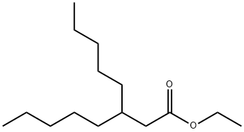 Octanoic acid, 3-pentyl-, ethyl ester Structure