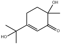 1,8-Dihydroxy-p-menth-3-en-2-one Structure