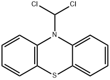 10H-Phenothiazine, 10-(dichloromethyl)- Structure