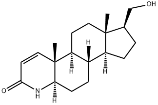 (4aR,4bS,6aS,7S,9aS,9bS,11aR)-7-(Hydroxymethyl)-4a,6a-dimethyl-4b,5,6,6a,7,8,9,9a,9b,10,11,11a-dodecahydro-1H-indeno[5,4-f]quinolin-2(4aH)-one Structure