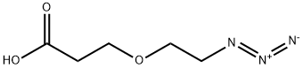 Azido-PEG1-acid Structure