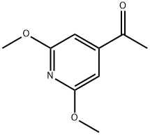 Ethanone, 1-(2,6-dimethoxy-4-pyridinyl)- Structure