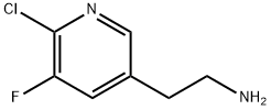 2-(6-chloro-5-fluoropyridin-3-yl)ethanamine Structure